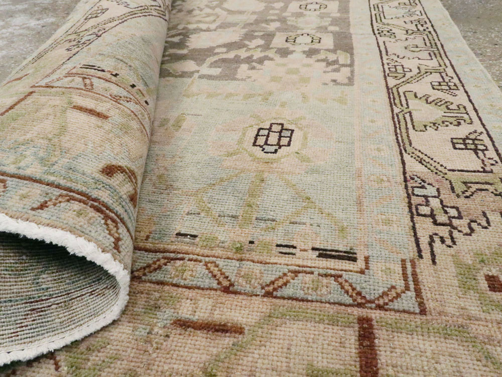 Vintage Persian Malayer Rug, No.26372 - Staging