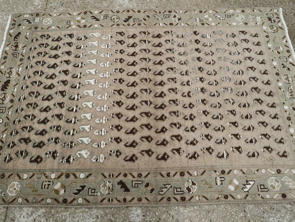 Vintage Persian Malayer Rug, No.26373 - Staging