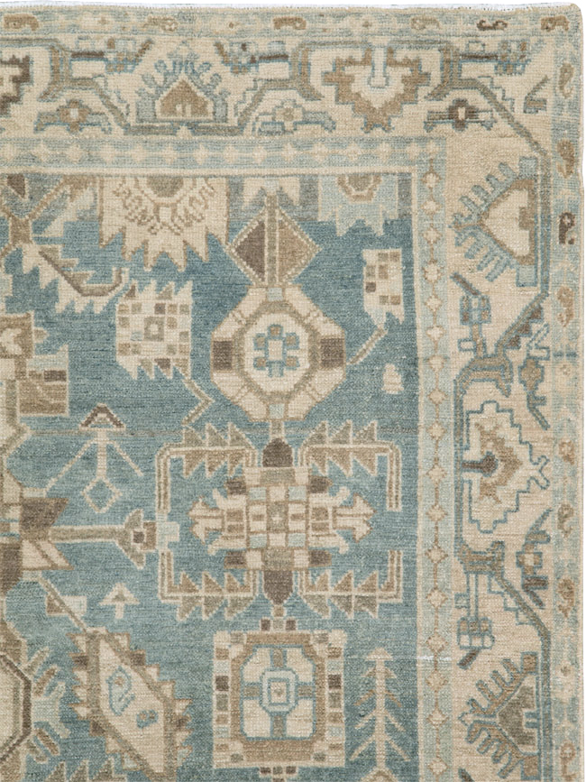 Vintage Persian Malayer Rug, No.26374 - Staging