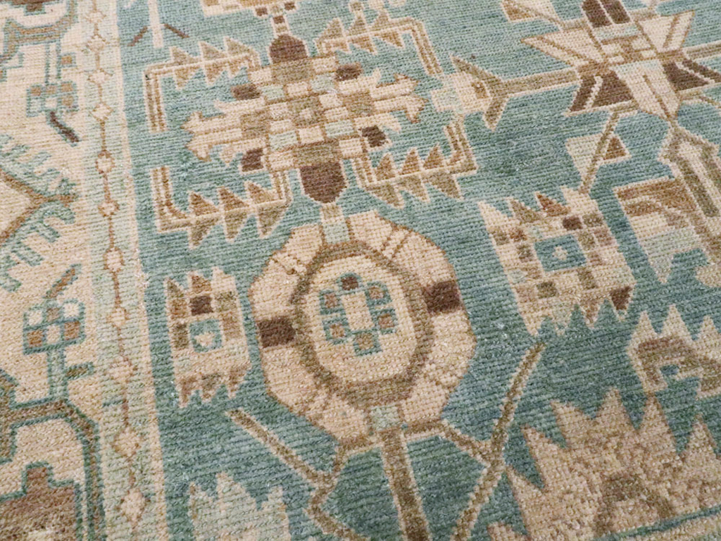 Vintage Persian Malayer Rug, No.26374 - Staging