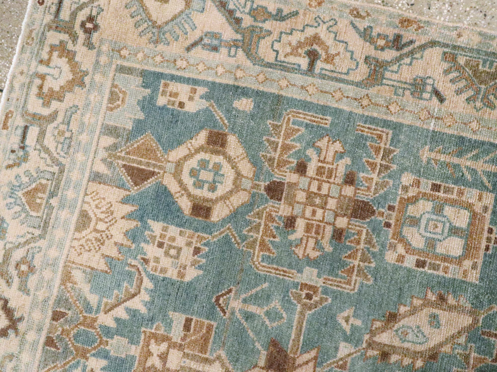 Vintage Persian Malayer Rug, No.26374 - Staging