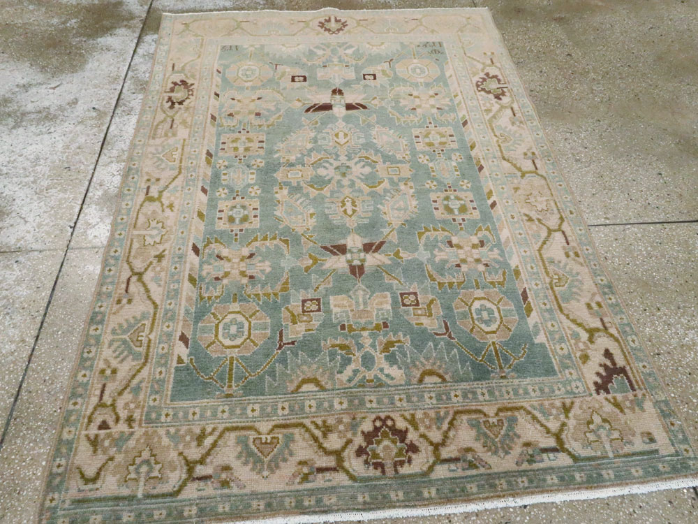 Vintage Persian Malayer Rug, No.26375 - Staging