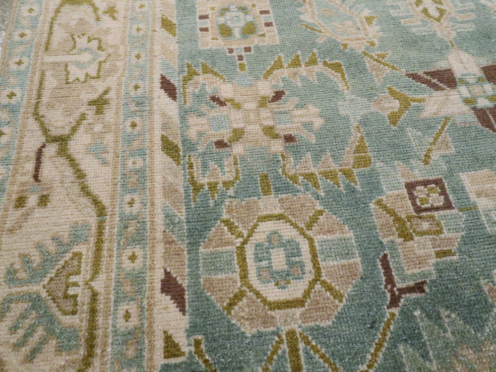 Vintage Persian Malayer Rug, No.26375 - Staging