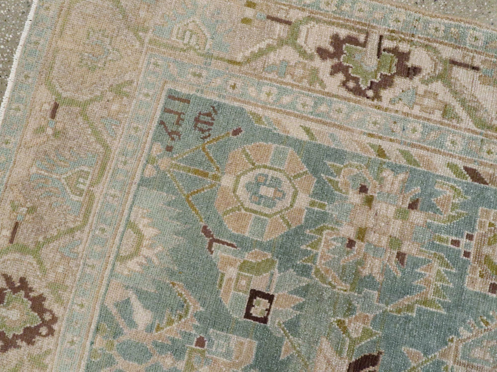 Vintage Persian Malayer Rug, No.26375 - Staging