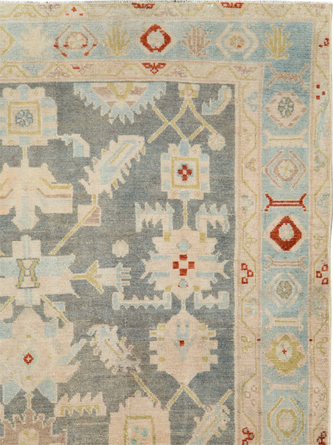 Vintage Persian Malayer Rug, No.26376 - Staging