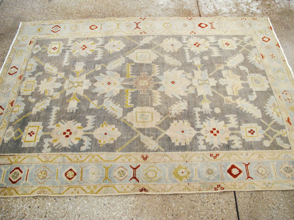 Vintage Persian Malayer Rug, No.26376 - Staging