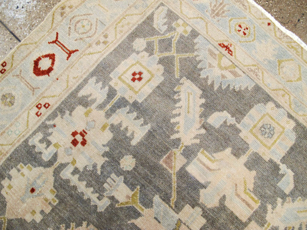 Vintage Persian Malayer Rug, No.26376 - Staging