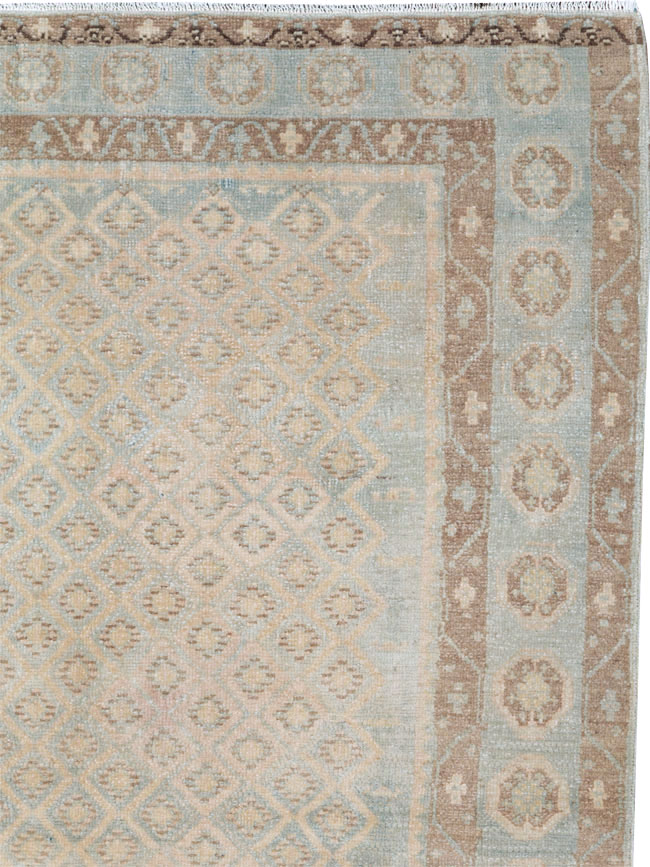 Vintage Persian Malayer Accent Rug, No.26377 - Staging