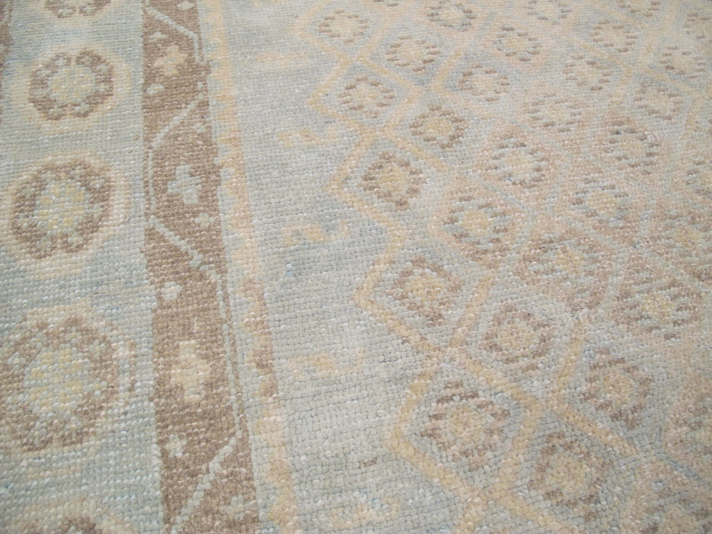 Vintage Persian Malayer Accent Rug, No.26377 - Staging