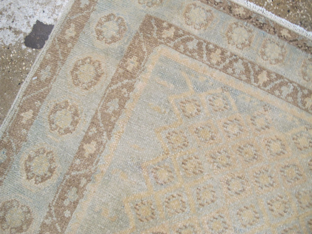 Vintage Persian Malayer Accent Rug, No.26377 - Staging