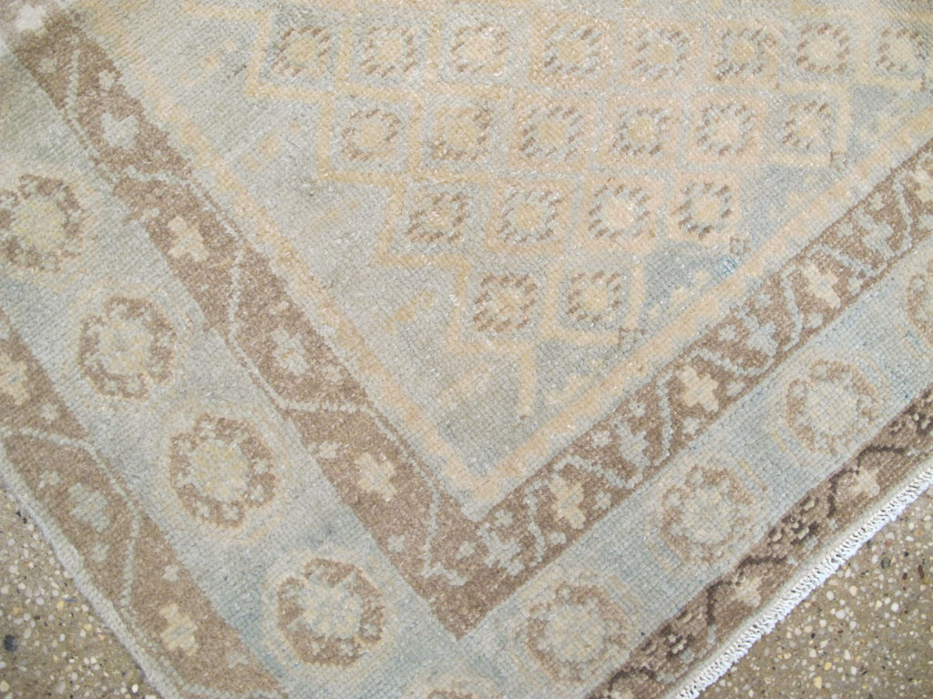 Vintage Persian Malayer Accent Rug, No.26377 - Staging