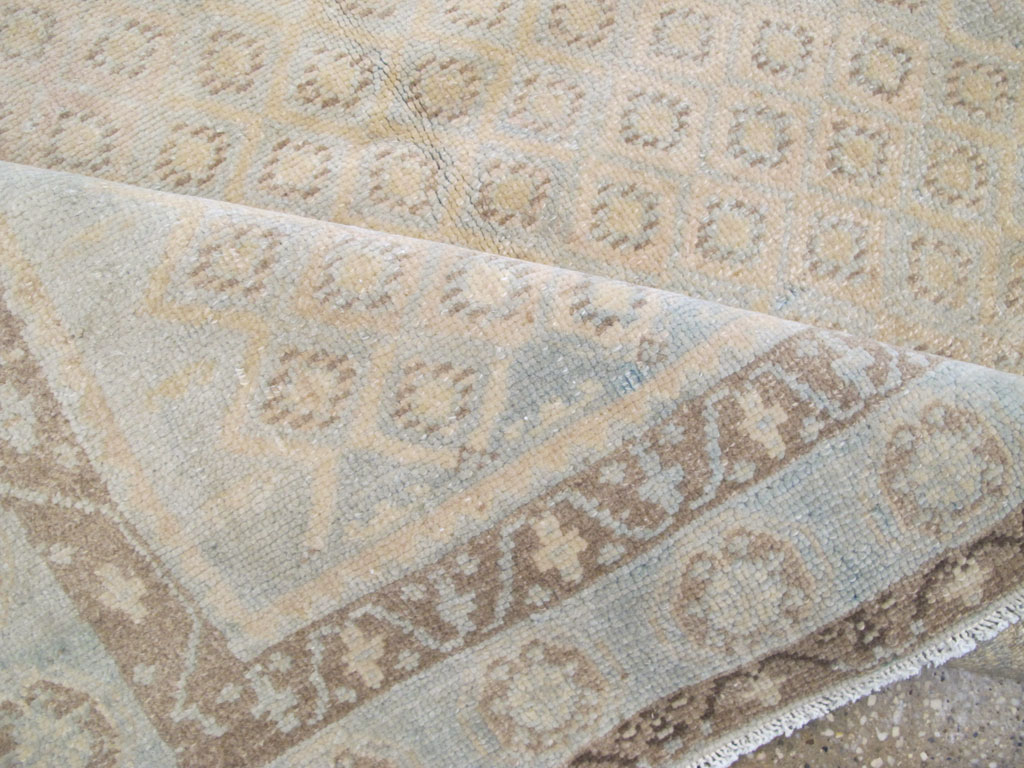 Vintage Persian Malayer Accent Rug, No.26377 - Staging