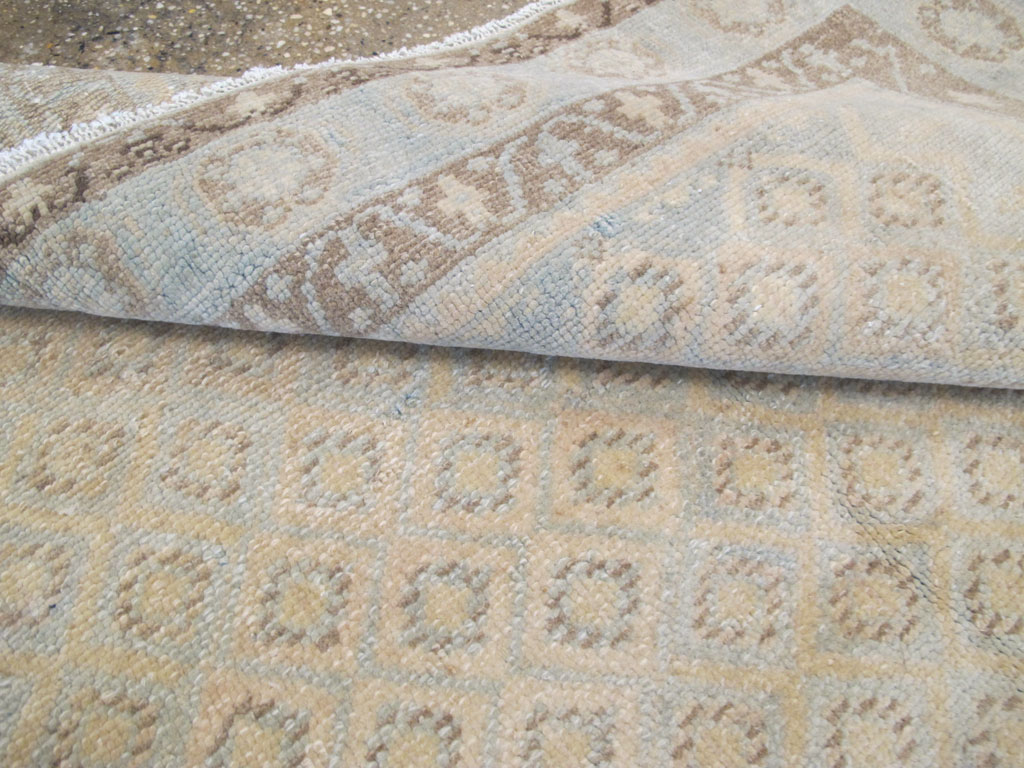 Vintage Persian Malayer Accent Rug, No.26377 - Staging