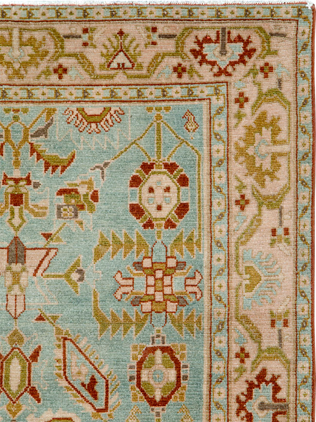 Vintage Persian Malayer Rug, No.26380 - Staging