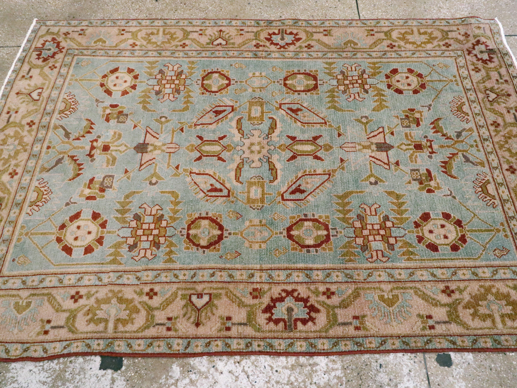 Vintage Persian Malayer Rug, No.26380 - Staging