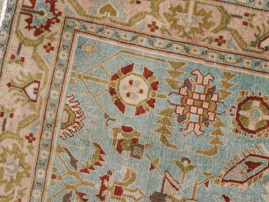 Vintage Persian Malayer Rug, No.26380 - Staging
