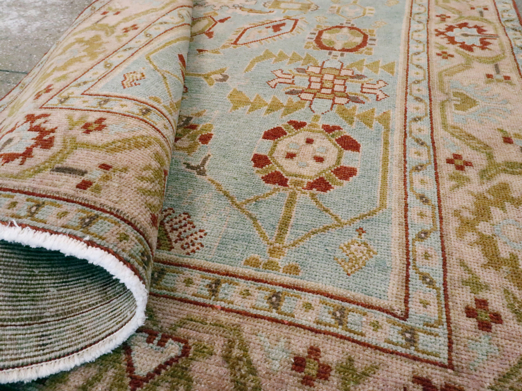 Vintage Persian Malayer Rug, No.26380 - Staging