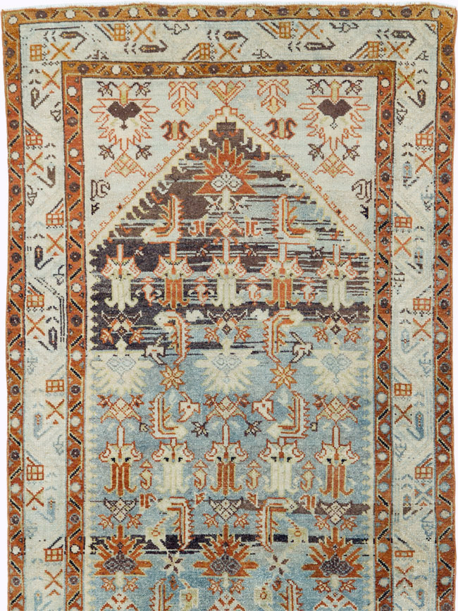 Vintage Persian Malayer Runner, No.26384 - Staging