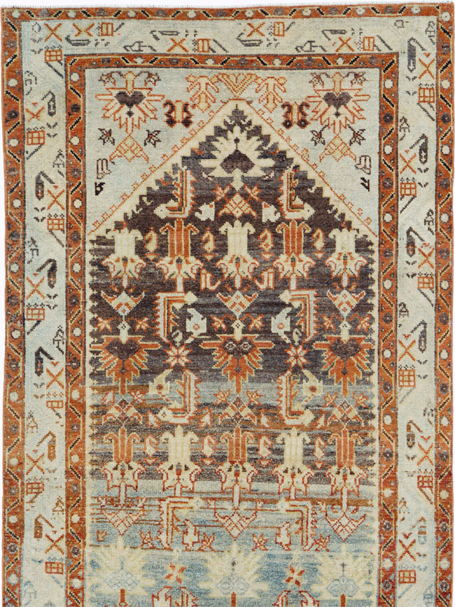 Vintage Persian Malayer Runner, No.26384 - Staging