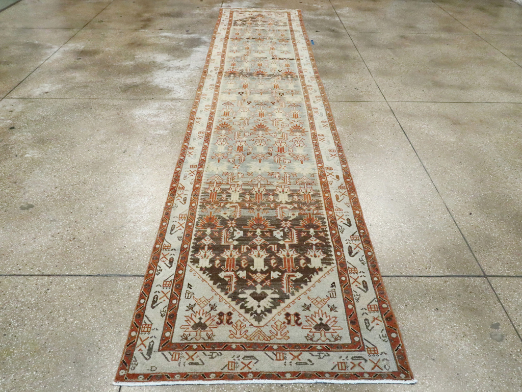 Vintage Persian Malayer Runner, No.26384 - Staging