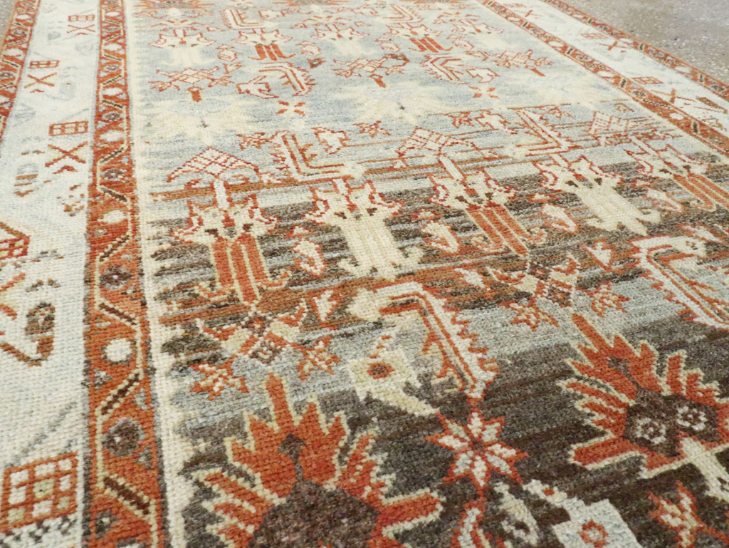 Vintage Persian Malayer Runner, No.26384 - Staging