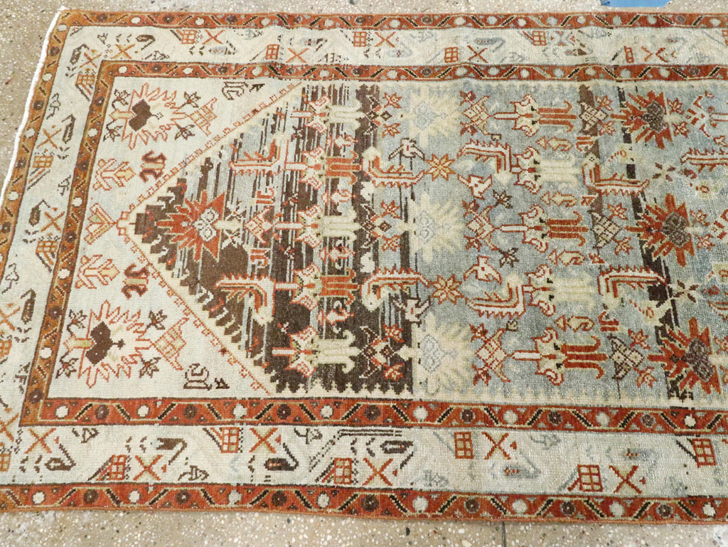 Vintage Persian Malayer Runner, No.26384 - Staging