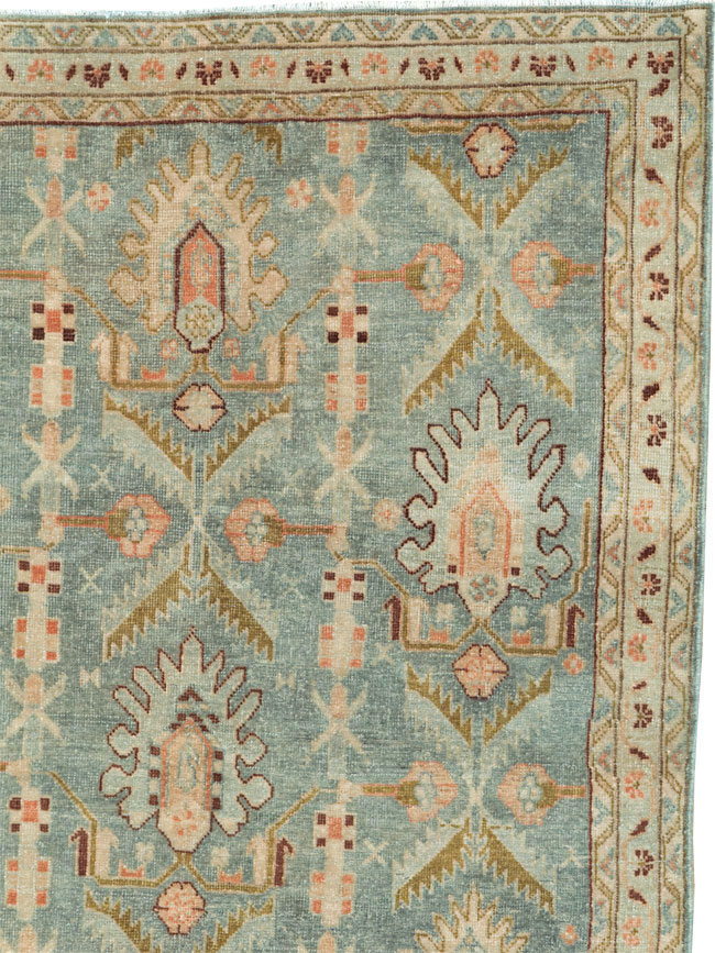 Vintage Persian Malayer Rug, No.26385 - Staging