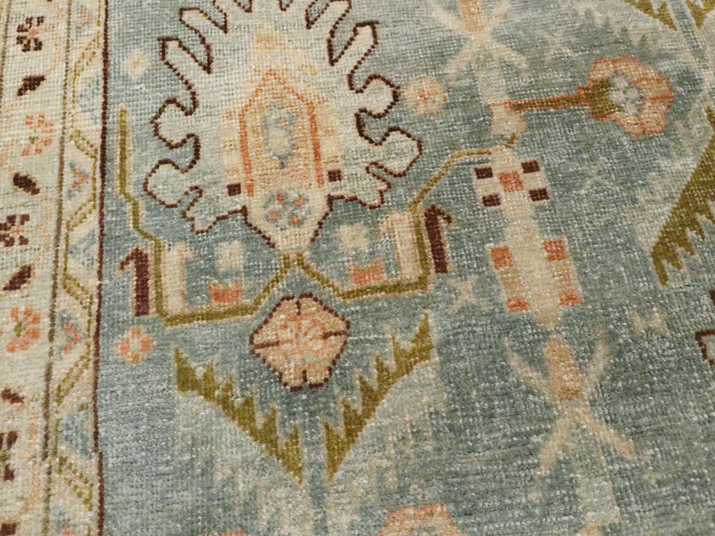 Vintage Persian Malayer Rug, No.26385 - Staging