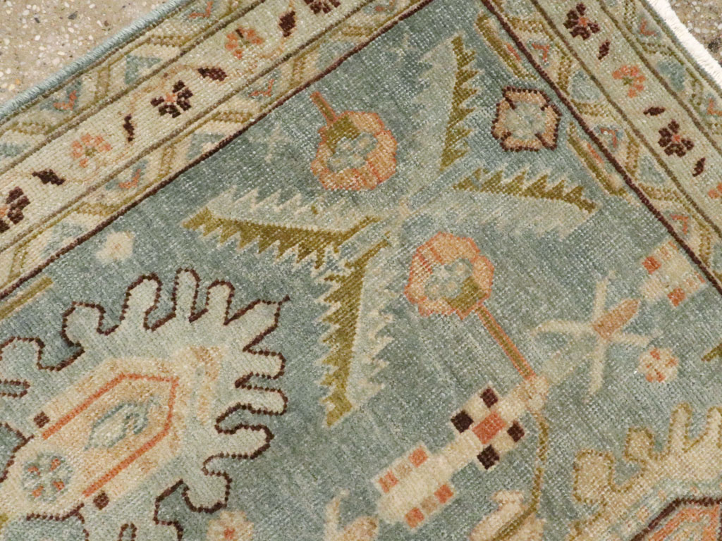 Vintage Persian Malayer Rug, No.26385 - Staging