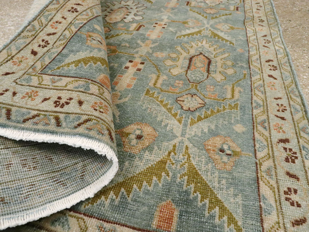 Vintage Persian Malayer Rug, No.26385 - Staging