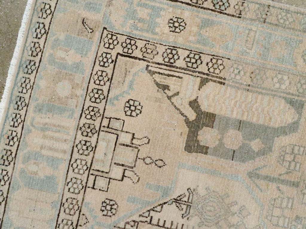 Vintage Persian Malayer Rug, No.26386 - Staging