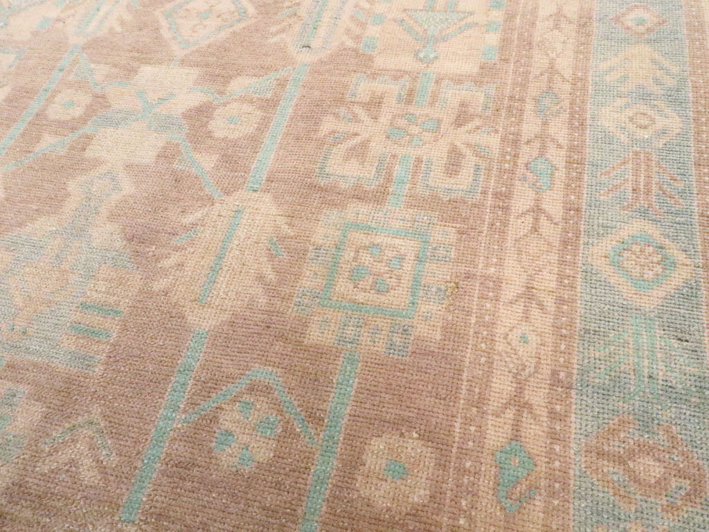 Vintage Persian Malayer Rug, No.26387 - Staging