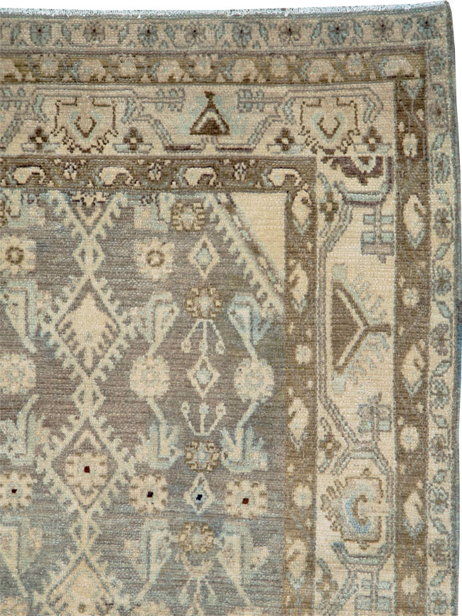 Vintage Persian Malayer Rug, No.26388 - Staging