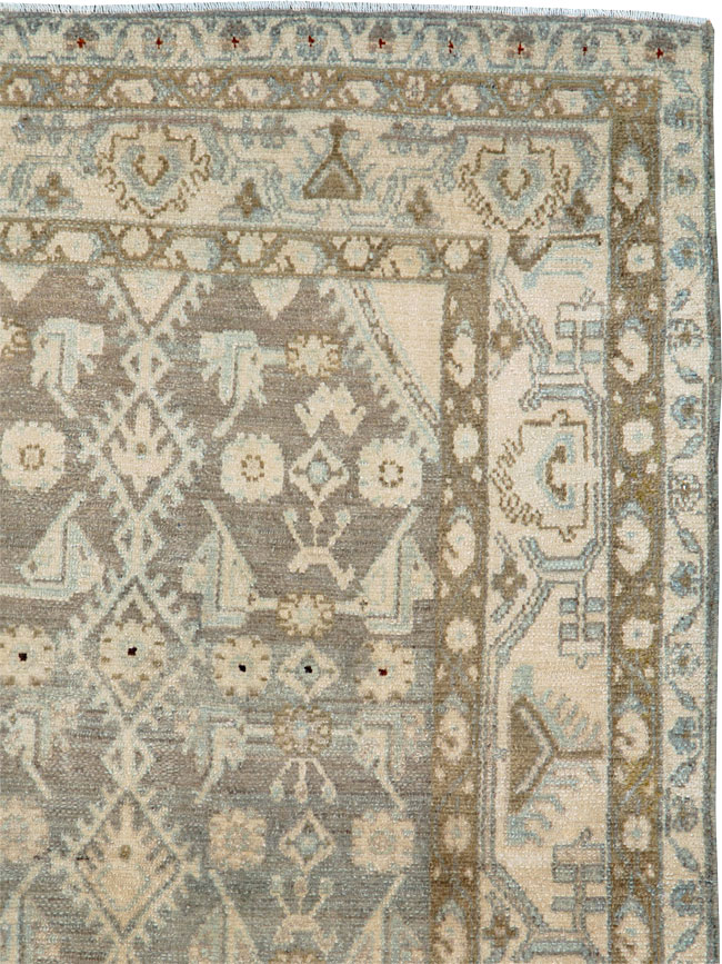 Vintage Persian Malayer Rug, No.26388 - Staging