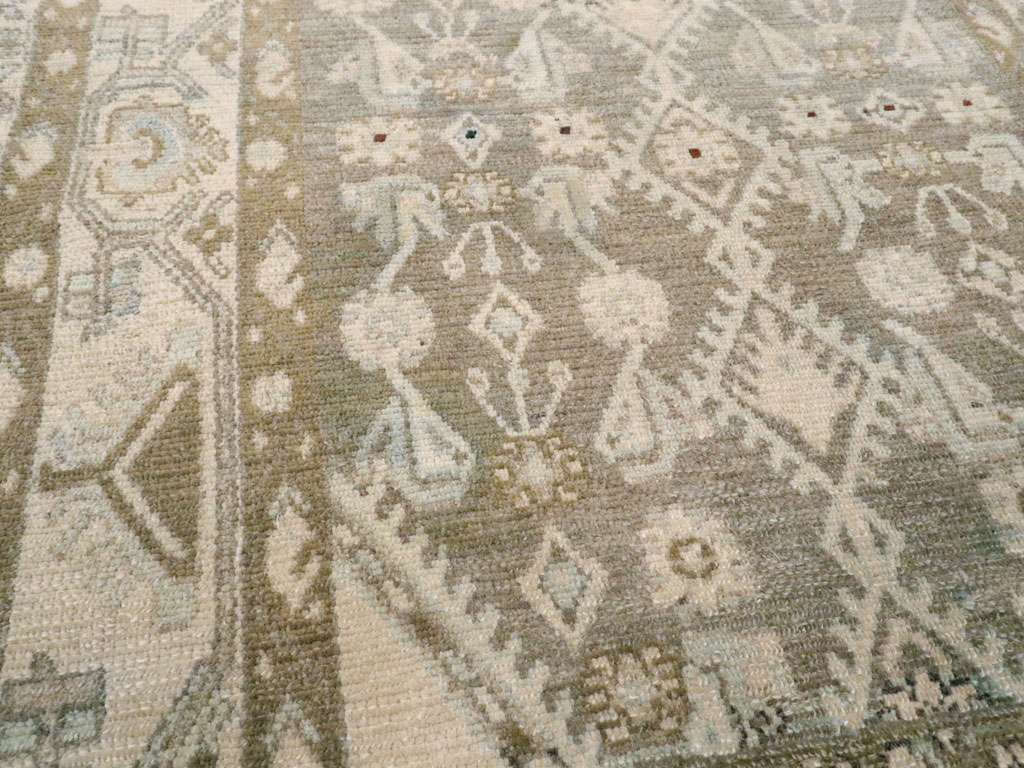 Vintage Persian Malayer Rug, No.26388 - Staging