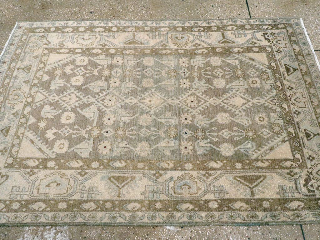 Vintage Persian Malayer Rug, No.26388 - Staging