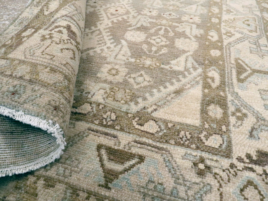 Vintage Persian Malayer Rug, No.26388 - Staging