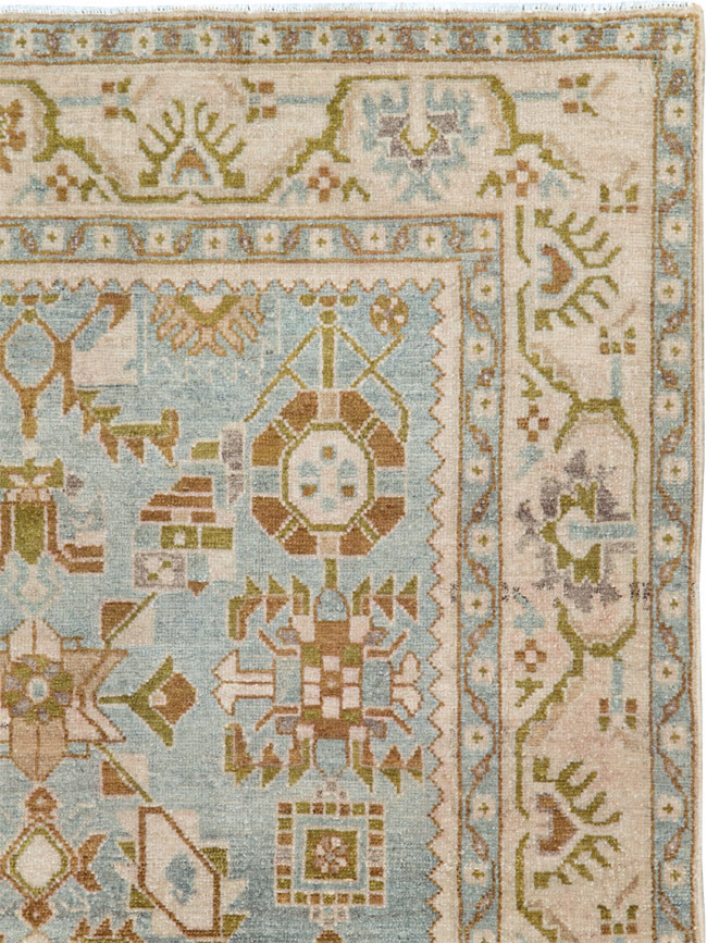 Vintage Persian Malayer Rug, No.26390 - Staging