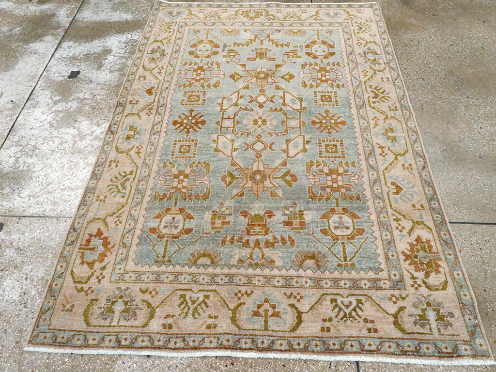 Vintage Persian Malayer Rug, No.26390 - Staging