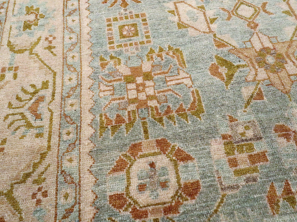 Vintage Persian Malayer Rug, No.26390 - Staging