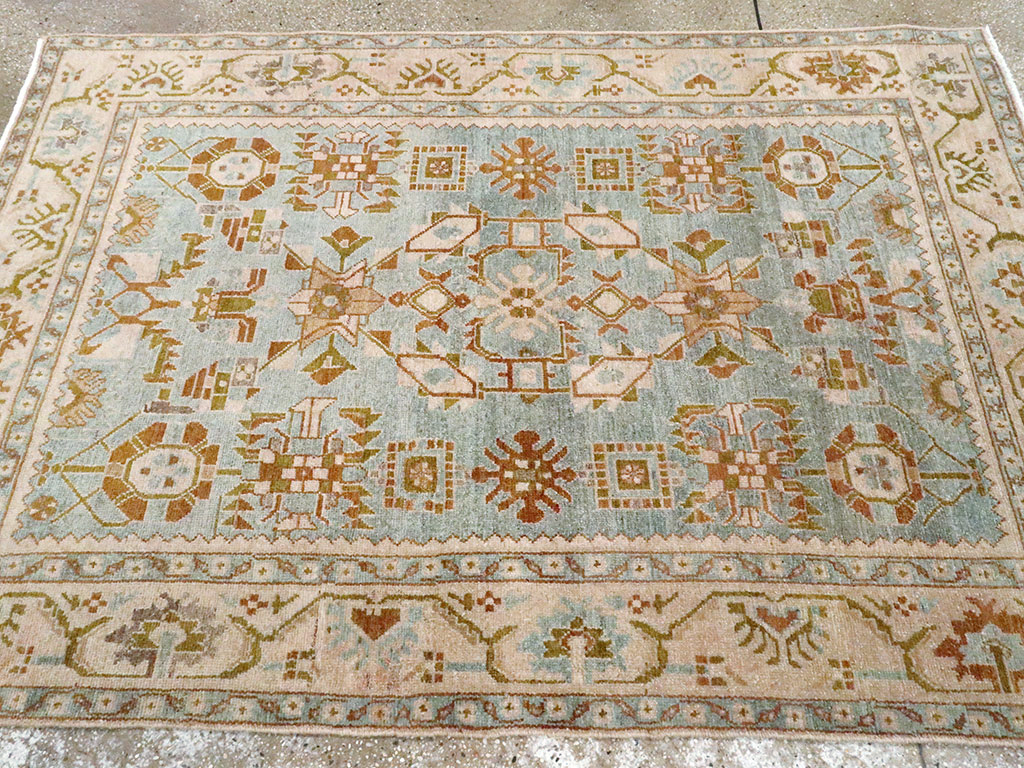 Vintage Persian Malayer Rug, No.26390 - Staging