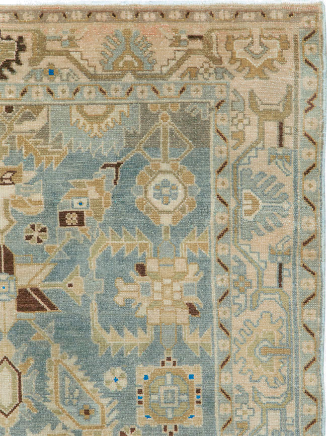 Vintage Persian Malayer Rug, No.26392 - Staging