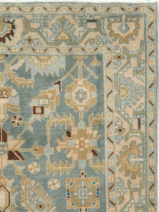 Vintage Persian Malayer Rug, No.26392 - Staging