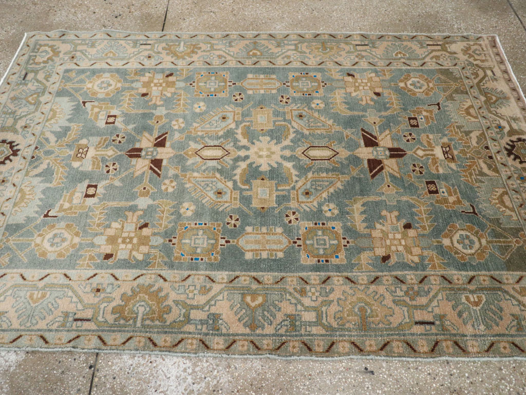 Vintage Persian Malayer Rug, No.26392 - Staging