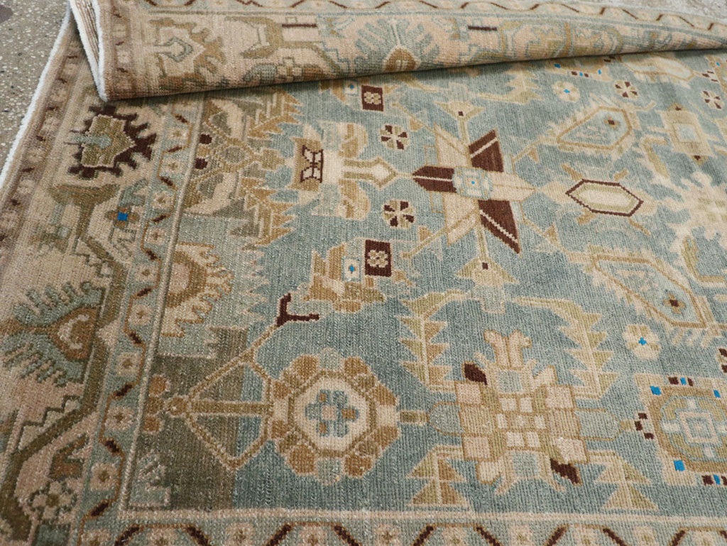 Vintage Persian Malayer Rug, No.26392 - Staging