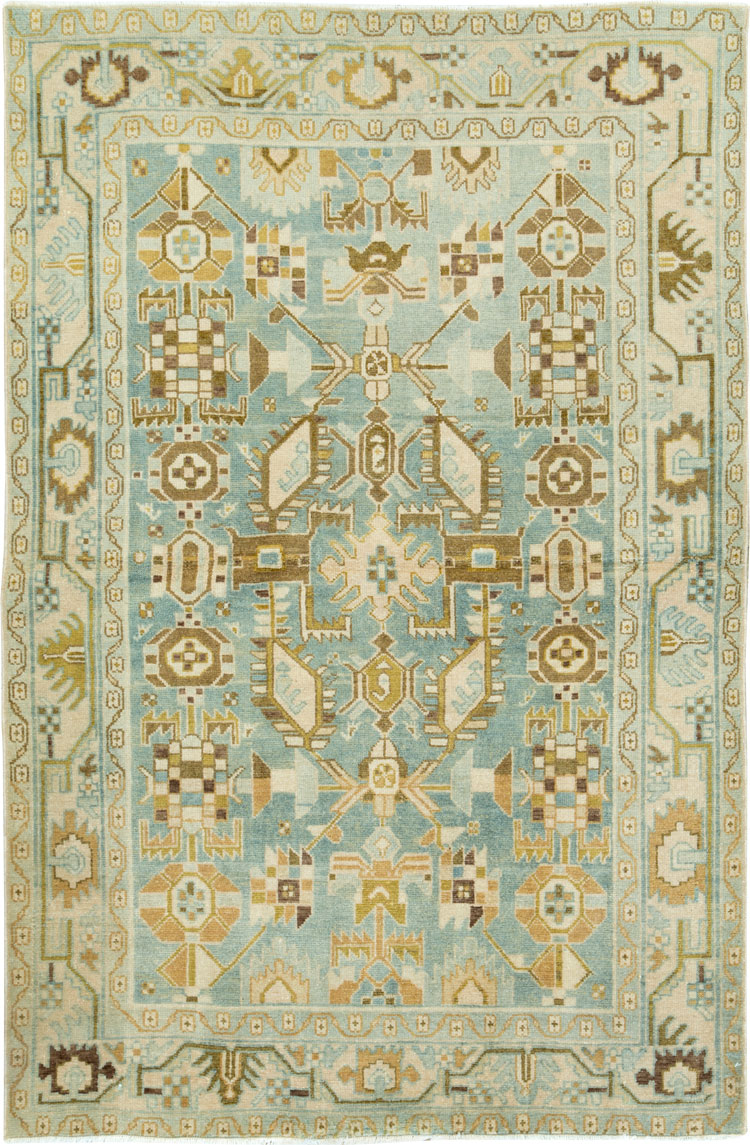 Vintage Persian Malayer Rug, No.26396 - Staging