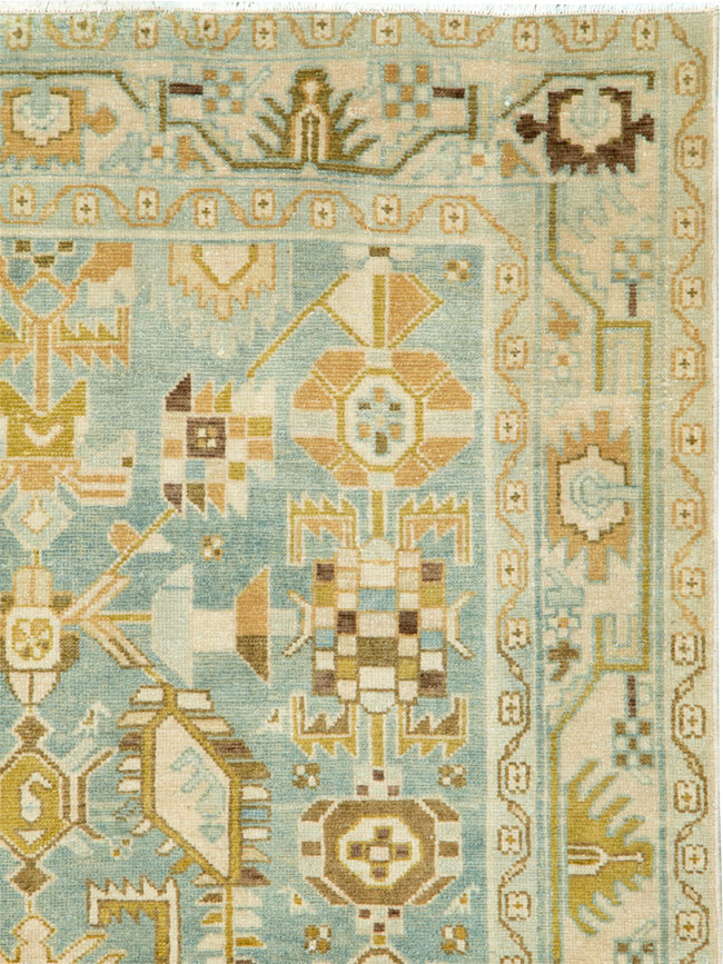 Vintage Persian Malayer Rug, No.26396 - Staging