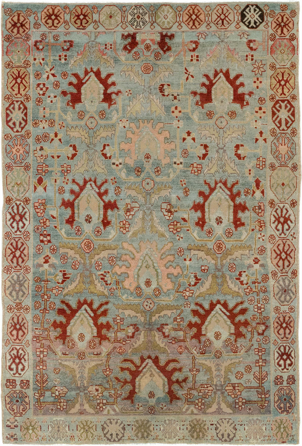 Antique Persian Malayer Rug, No.26397 - Staging
