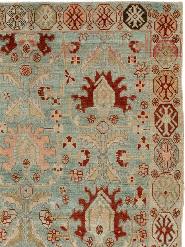 Antique Persian Malayer Rug, No.26397 - Staging