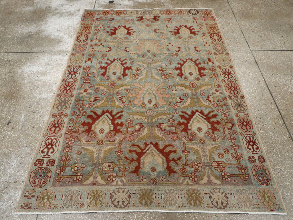 Antique Persian Malayer Rug, No.26397 - Staging
